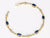Bright Eyes - 14K Yellow Gold Natural Alexandrite Bracelet