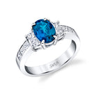 Love Moon - Platinum Alexandrite Ring