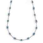 Delfina - 14K White Gold Alexandrite Necklace