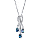 Trinity - 14K White Gold Alexandrite Pendant