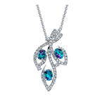 Rain Drops - 18K White Gold Alexandrite Pendant
