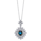 The Magnificent - 18K White Gold Alexandrite Pendant