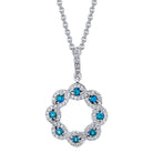Sunshine - 18K White Gold Alexandrite Pendant