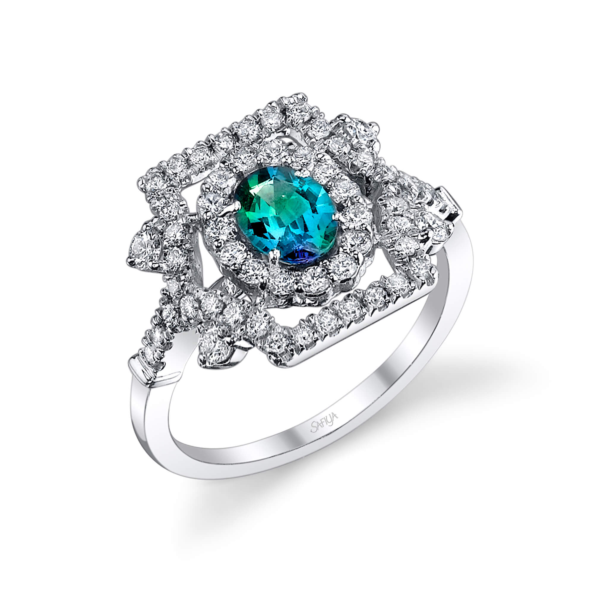 Insignia - 14K White Gold Alexandrite Ring