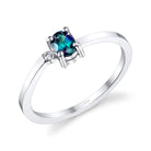 Prosperity - 14K White Gold Alexandrite Ring