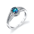 Precious Joy - 18K White Gold Alexandrite Ring