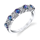 Wheel of Fortune - 14K White Gold Alexandrite Ring