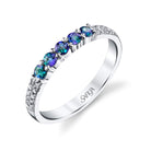 Starlight - 18K White Gold Alexandrite Ring