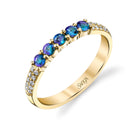 Starlight - 14K Yellow Gold Alexandrite Ring