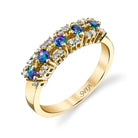 Midnight Dream - 14K Yellow Gold Alexandrite Ring