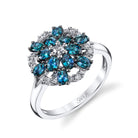 Luminescence - 18K White Gold Alexandrite Ring