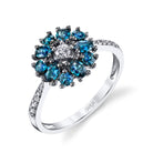Everescence - 18K White Gold Alexandrite Ring