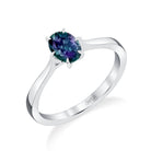 Secret Desire - 18K White Gold Alexandrite Ring