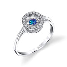 Ballerina - 14K White Gold Alexandrite Ring