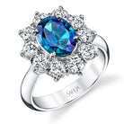 Stellar Illusion - Platinum Alexandrite Ring