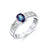 Royal Elegance - Platinum Natural Alexandrite Ring