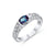 Glamor Modernity - Platinum Natural Alexandrite Ring