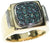 Ref : 42233 - 18K Yellow Gold Natural Alexandrite Men's Ring