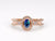 Circle of Life - 14K Rose Gold Natural Alexandrite Ring