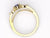Natural Symmetry (Custom) - 18K Yellow Gold Natural Alexandrite Ring