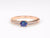 Rain Drop - 18K Rose Gold Natural Alexandrite Ring