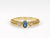 Nature's Charm Oval - 18K Yellow Gold Natural Alexandrite Ring