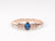 Hidden Beauty - 14K Rose Gold Natural Alexandrite Ring