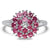 Miracle Journey - 18K White Gold Natural Alexandrite Ring