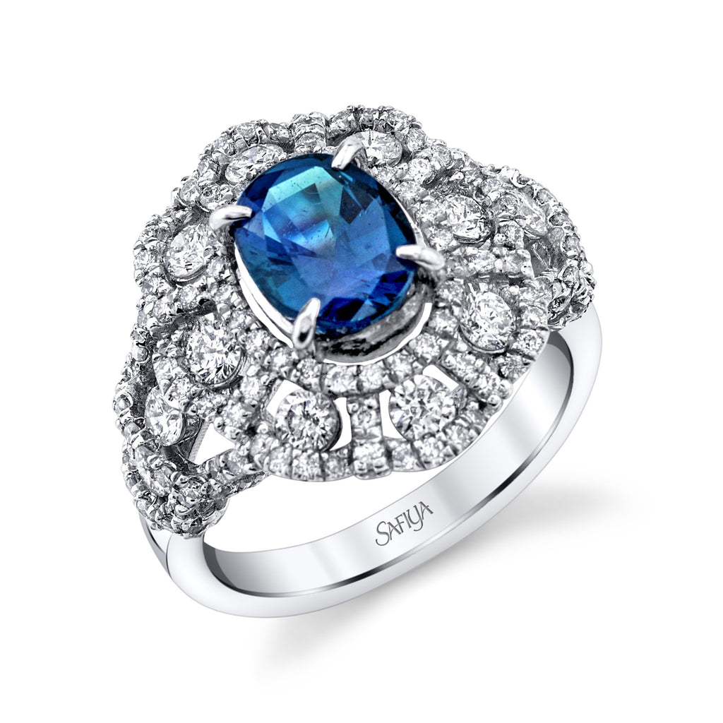 The Masterpiece - Platinum Alexandrite Ring