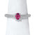 Courage - 14K White Gold Natural Alexandrite Ring