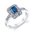 Monarch's Love - Platinum Alexandrite Ring