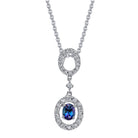 Heirloom - 14K White Gold Alexandrite Pendant