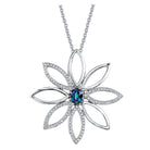 Stargazer - 14K White Gold Alexandrite Pendant