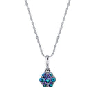 Precious Bloom - 18K White Gold Alexandrite Pendant