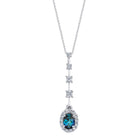 Divinity - 18K White Gold Alexandrite Pendant