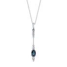 Vogue - 18K White Gold Alexandrite Pendant
