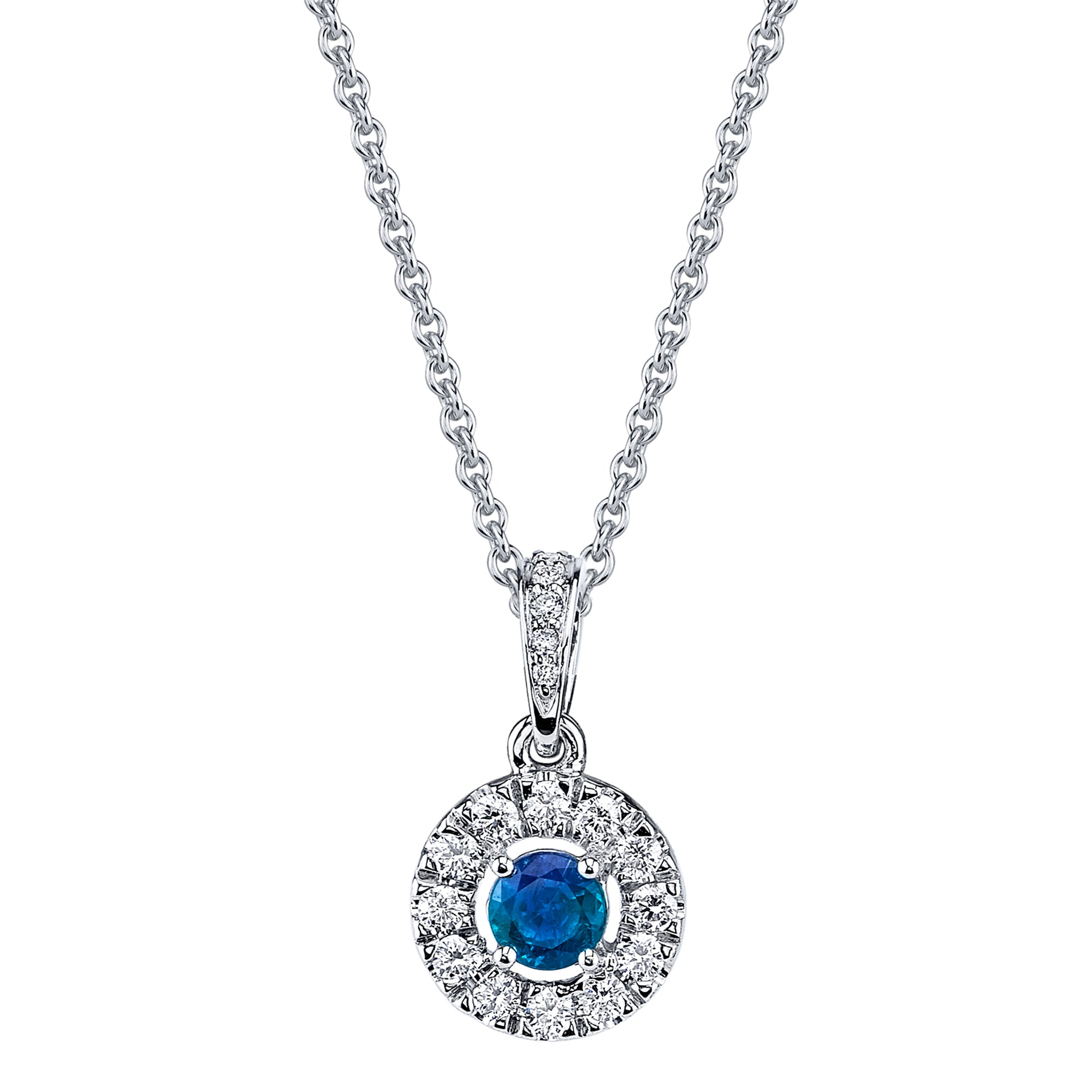 Soul Seeker - 14K White Gold Alexandrite Pendant