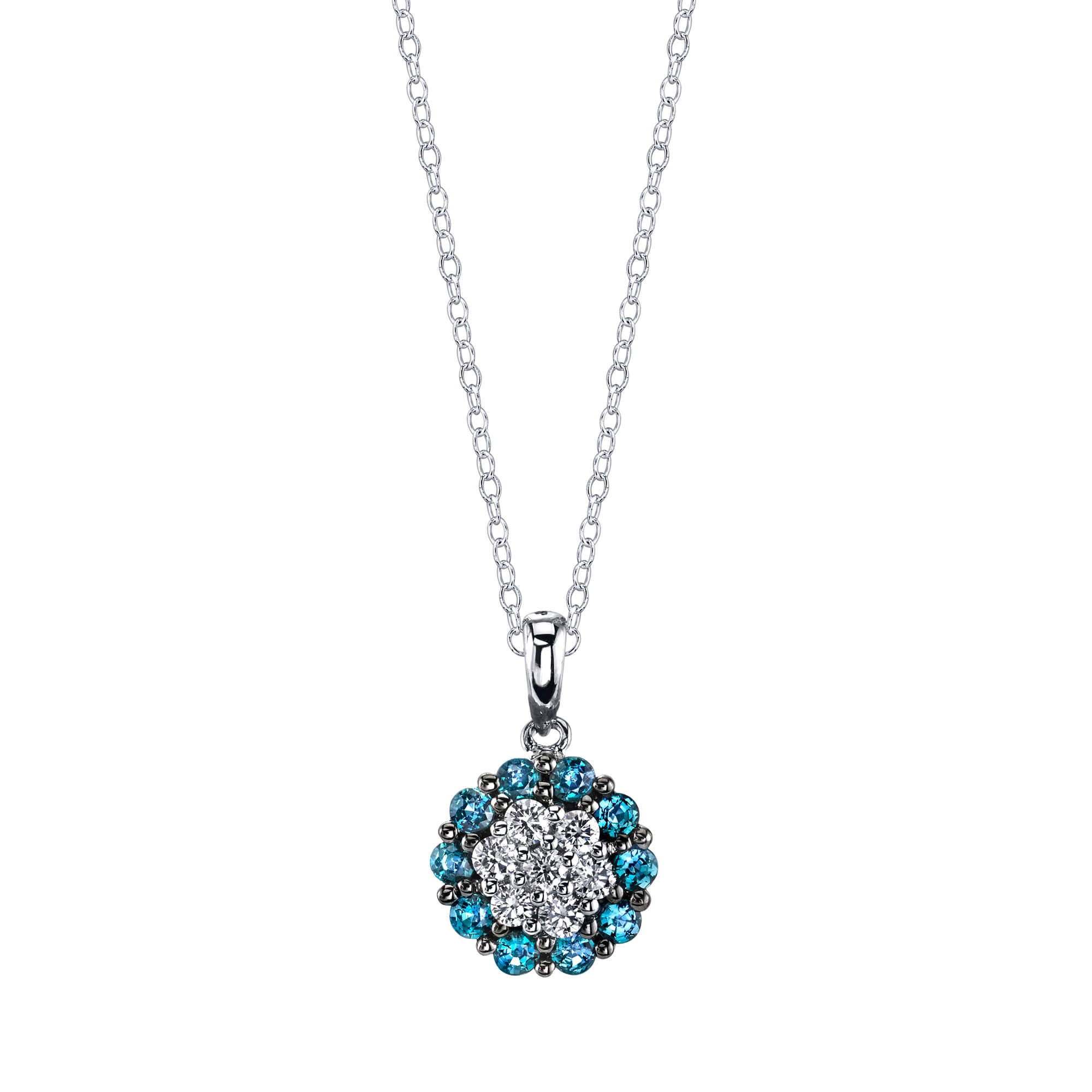 One Desire - 18K White Gold Alexandrite Pendant