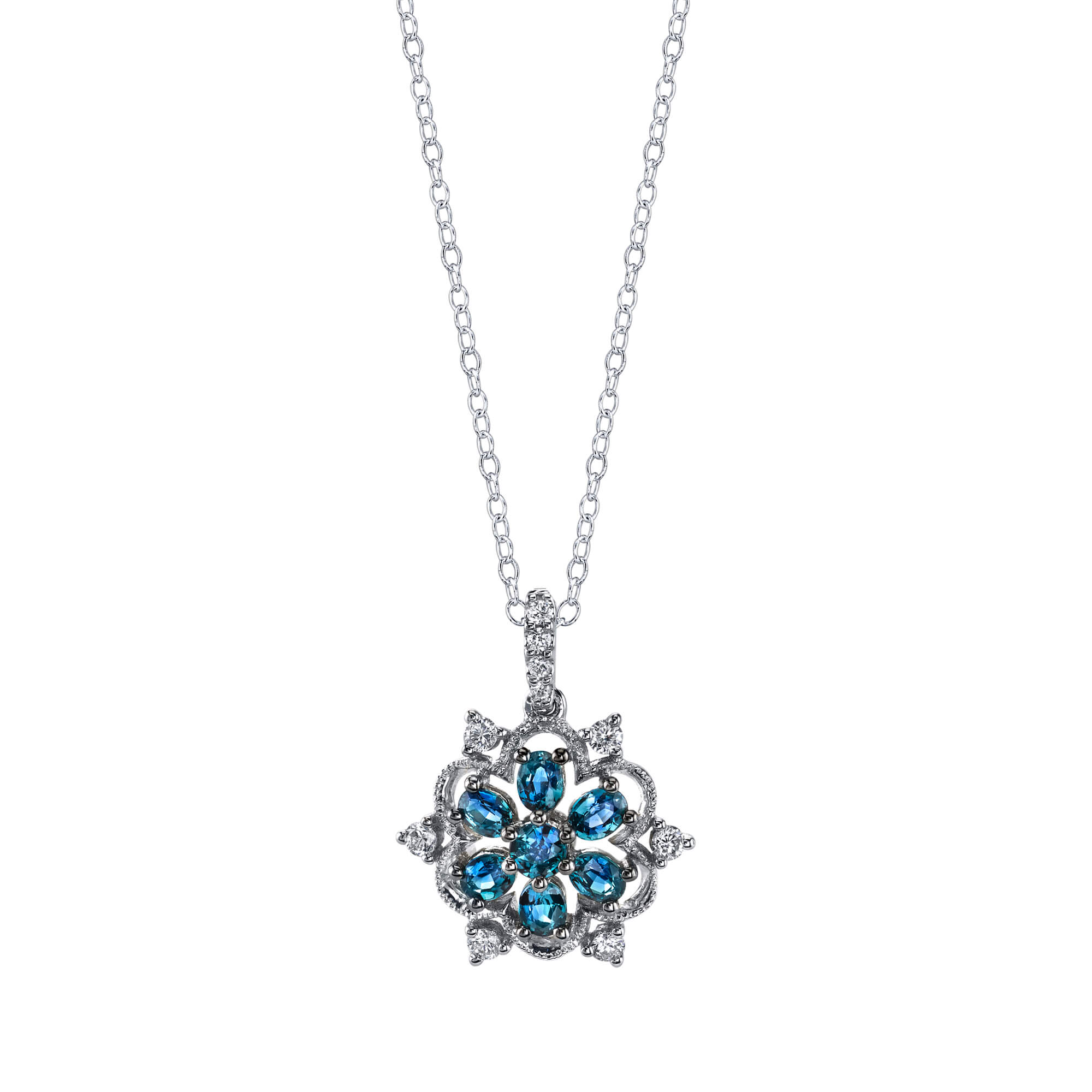 The Phenomenon - 18K White Gold Alexandrite Pendant