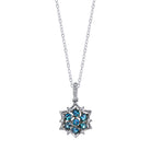 Brave Intuition - 18K White Gold Alexandrite Pendant