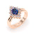 Lady Luck - 14K Rose Gold Natural Alexandrite Ring