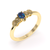 Hidden Beauty - 14K Yellow Gold Natural Alexandrite Ring