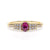 Tranquility - 14K Yellow Gold Natural Alexandrite Ring