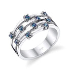 Constellation - 18K White Gold Alexandrite Ring