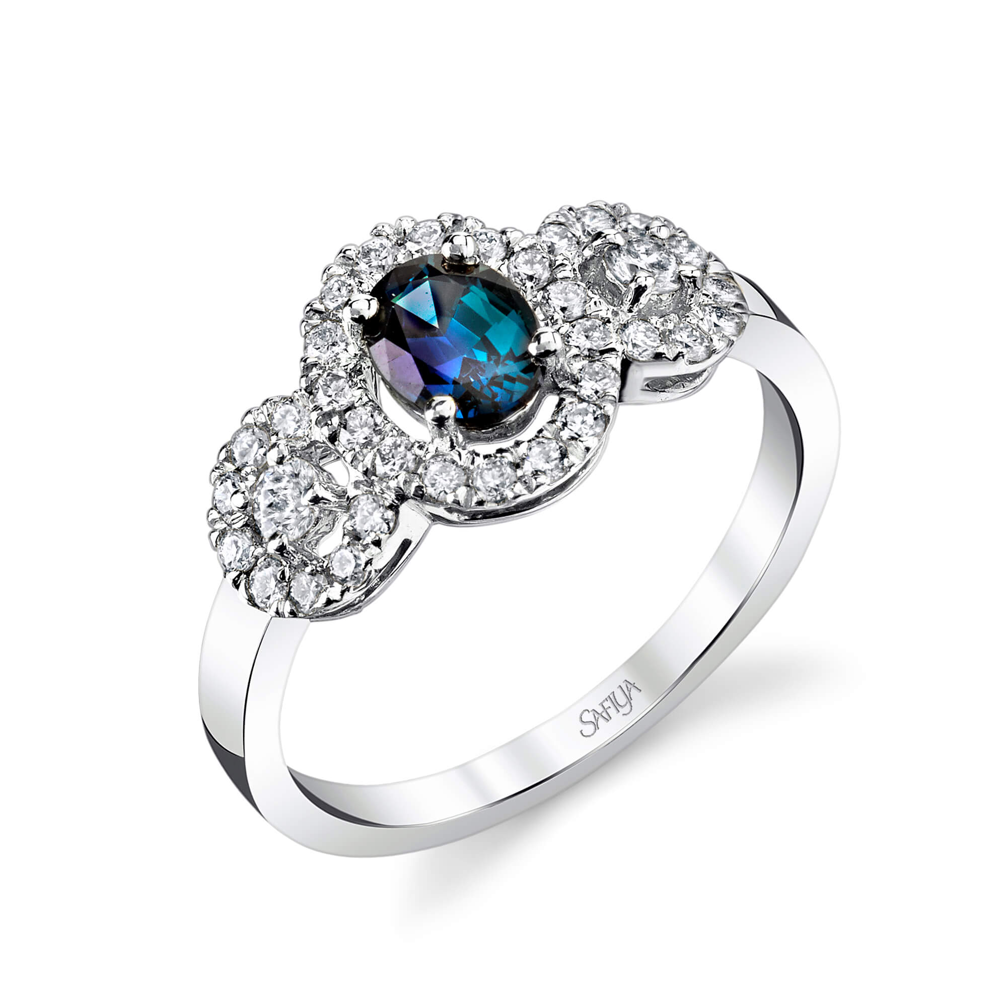 Pure Bliss - 14K White Gold Alexandrite Ring