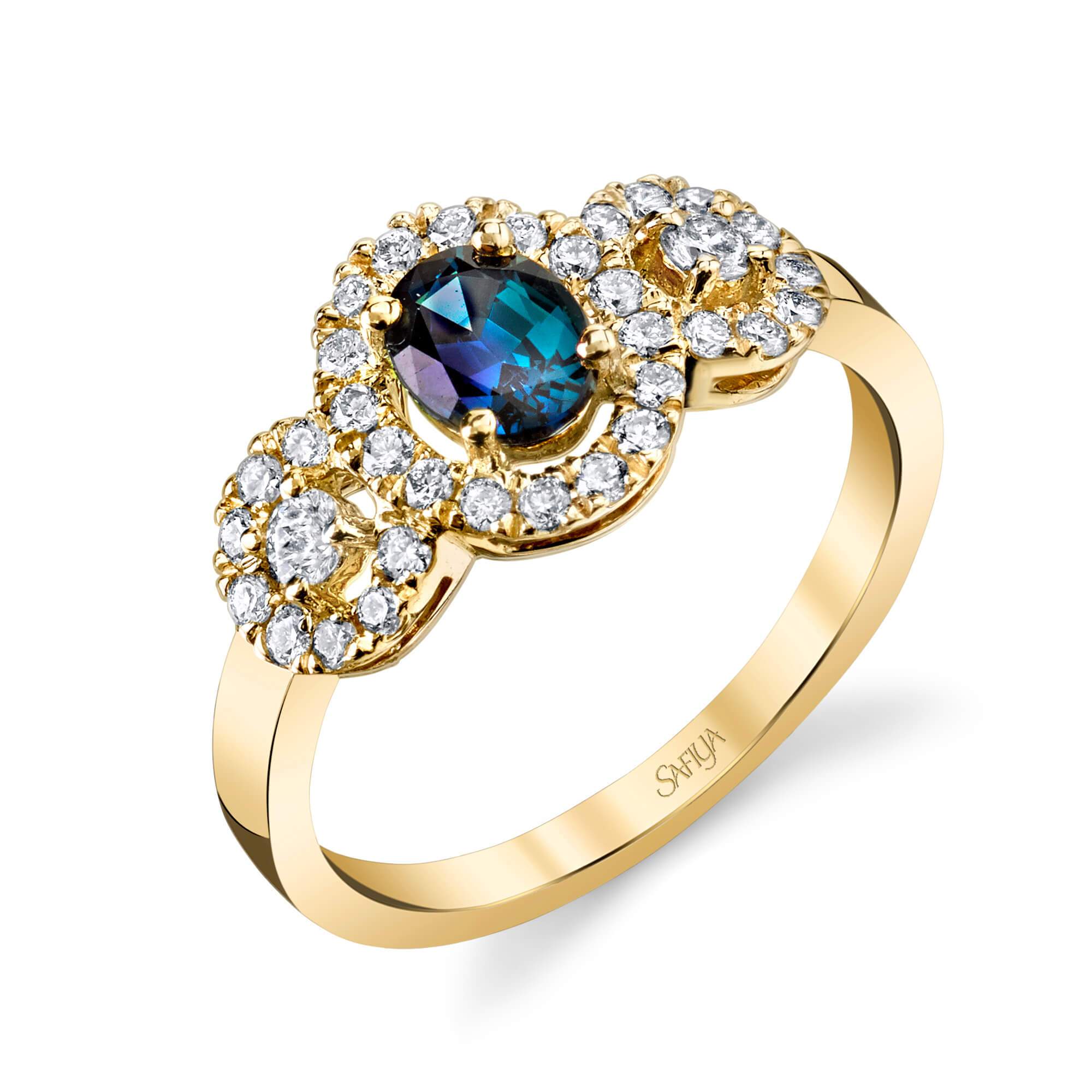 Pure Bliss - 14K Yellow Gold Alexandrite Ring