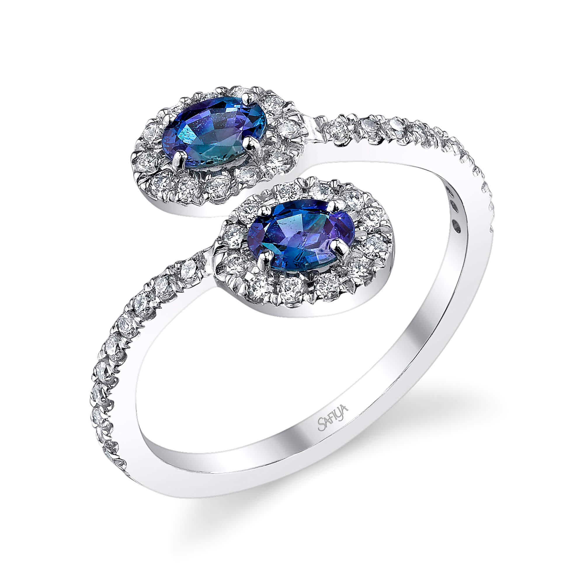 Companion - 18K White Gold Alexandrite Ring