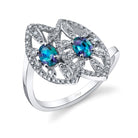 Union - 14K White Gold Alexandrite Ring