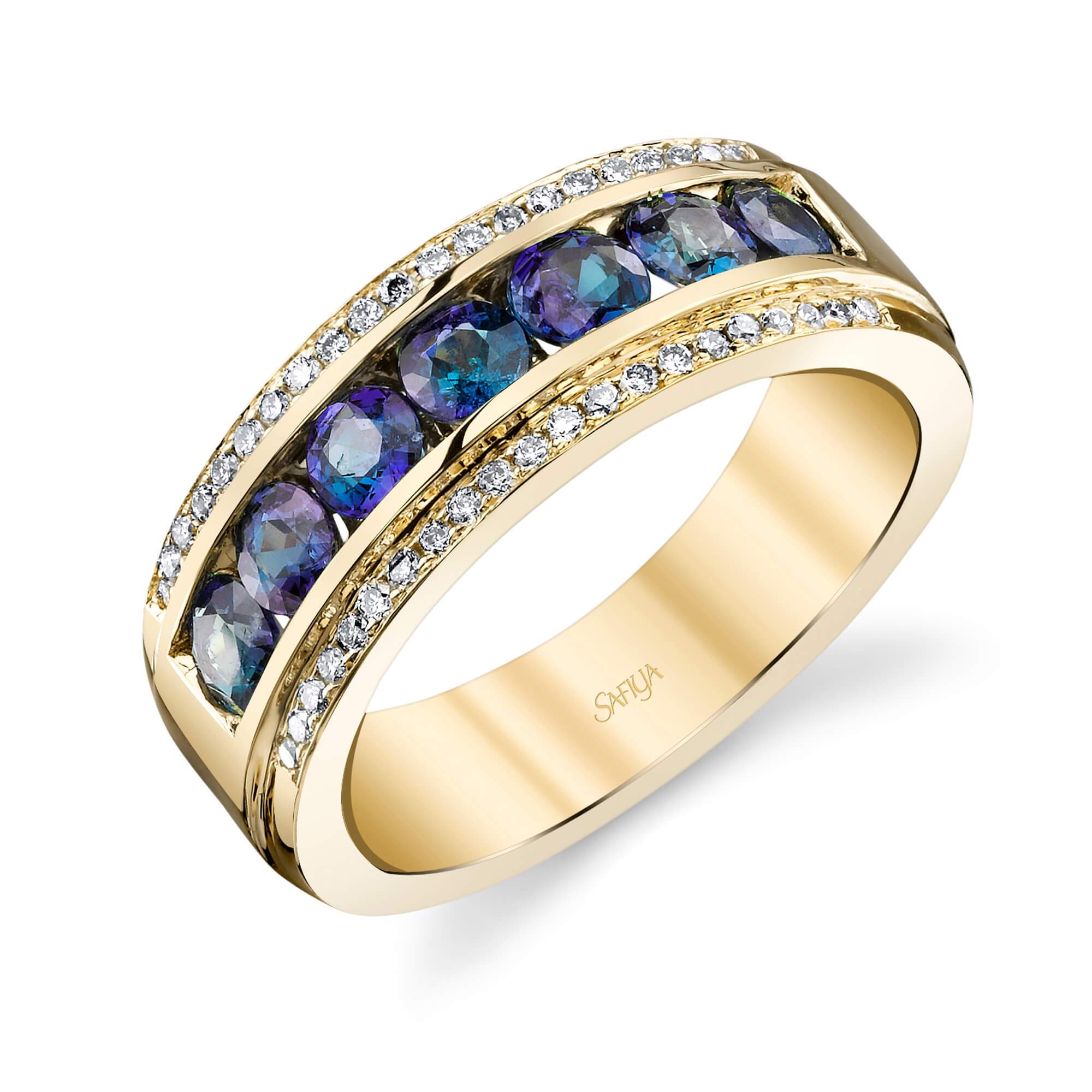 Enlightenment - 14K Yellow Gold Alexandrite Ring