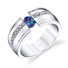 Bold Galant - 14K White Gold Alexandrite Ring